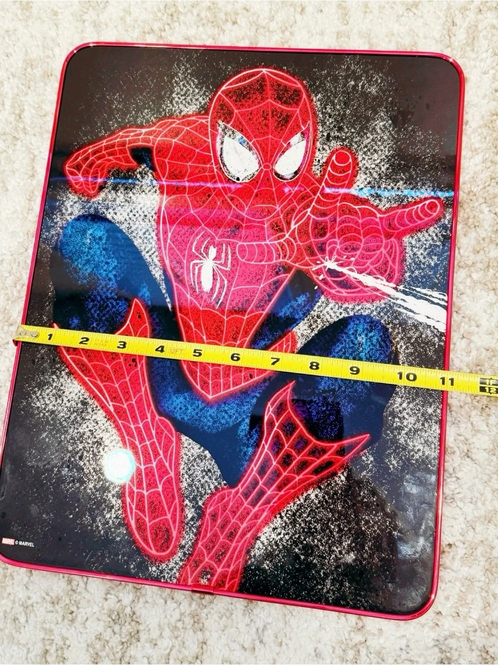 Marvel Spider-Man Red and Black Wall Art Panel